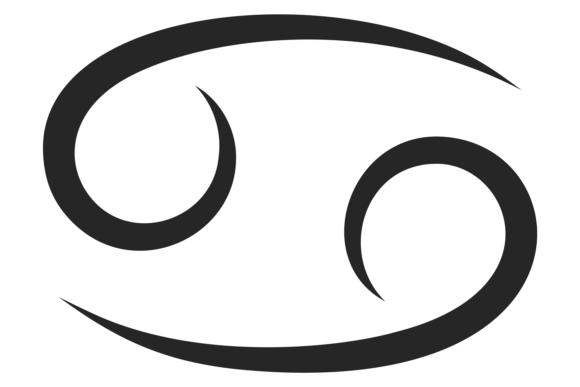 Download Cancer Black Line Icon. Zodiac Esoteric - Black line Collection