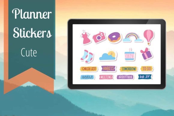 Download Cute Planner Stickers - Stickers Collection