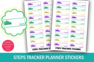 Download Daily Steps Tracker Planner Stickers - Stickers Collection