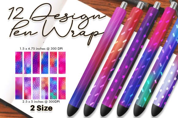 Download Pen Wrap Geometric Pattern Dark Pink - Dark pink Collection